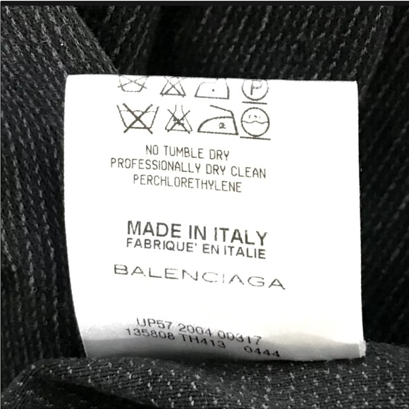 Balenciaga Paris High-Waisted Wide-Leg Trousers – Size 40 (NWOT) - Picture 11 of 11